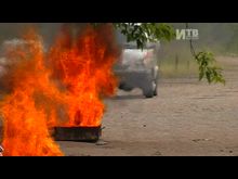 Импульс-ТВ: Учения пожарных на железной дороге