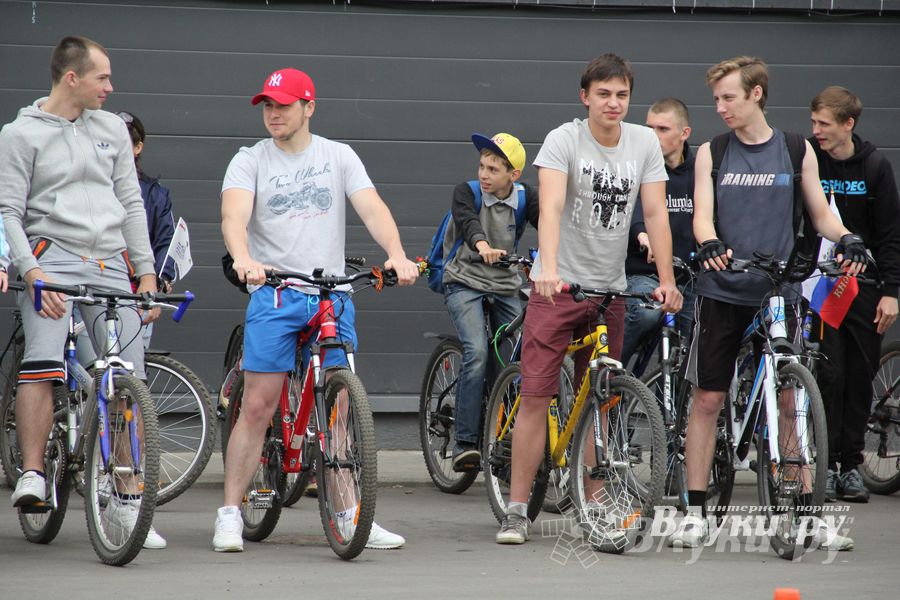 Велопробег в День города (фото)