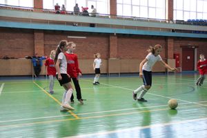 В Великих Луках прошел областной этап по мини-футболу среди девочек (фото)
