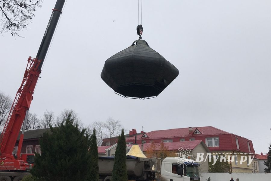 На Свято-Вознесенском соборе  (ФОТО, ВИДЕО)