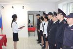 Сегодня молодые Псковские полицейские приняли присягу (фото)