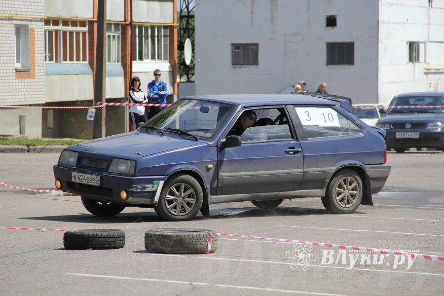 В Невеле состоялся финал по автоспринтслалому