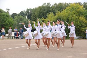 В Великих Луках проходит ​Международный фестиваль-конкурс среди мажореток и барабанщиц (ФОТО)