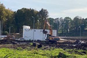 Новости со стройплощадки в Петровском парке (ФОТО)
