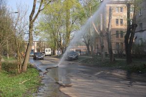 На пожаре в пр. Нелидовском ликвидировали открытое горение (ФОТО)