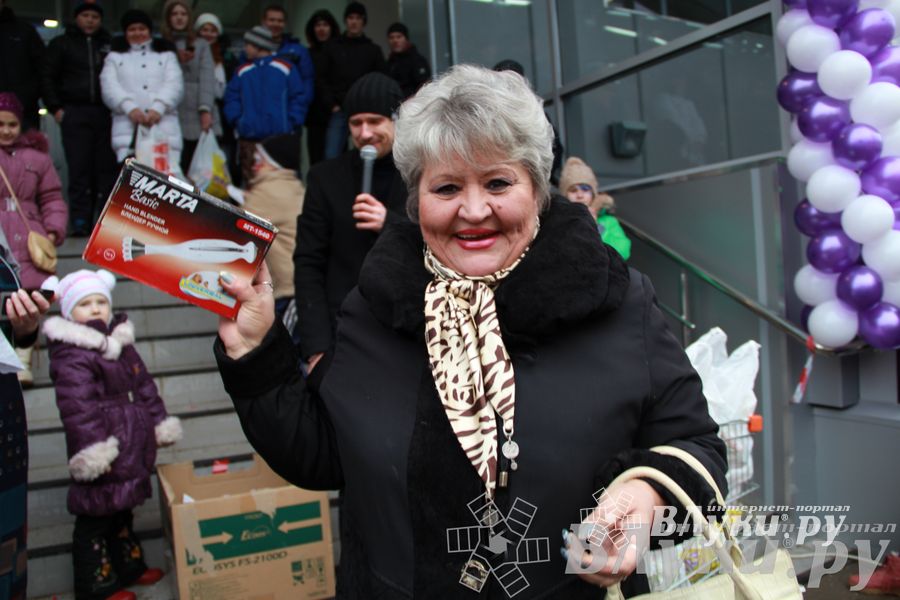 Открытие супермаркета «Тележка» в Великих Луках