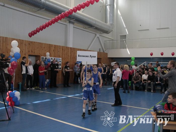 Матчевая встреча по боксу Великие Луки —Псков — Грозный (ФОТО)