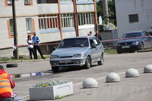 В Невеле состоялся финал по автоспринтслалому