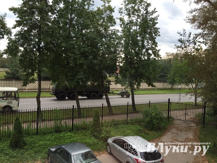 Пушки на проспекте Гагарина (ФОТО+ВИДЕО)