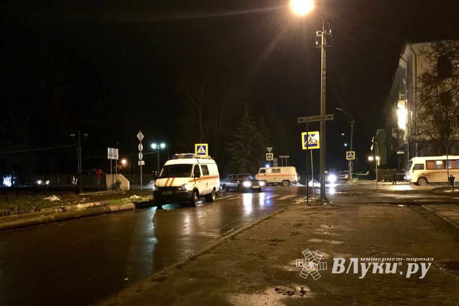 В Великих Луках автоледи сбила велосипедиста (ФОТО)