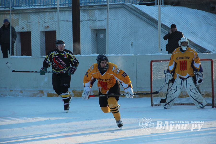 Великолукские хоккеисты разгромили гостей (фото)