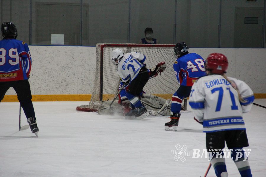 В Великих Луках прошел детский Открытый турнир по хоккею (ФОТО)