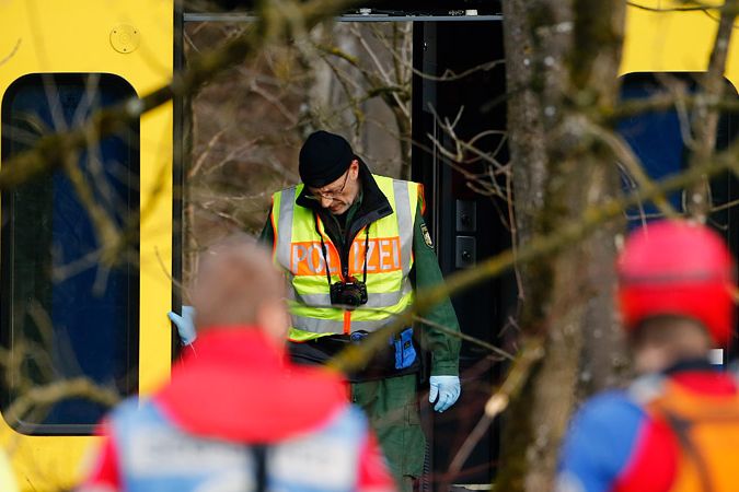 В Германии столкнулись два поезда (фото)