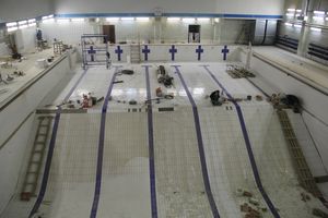 В Великих Луках завершается ремонт бассейна (ФОТО)