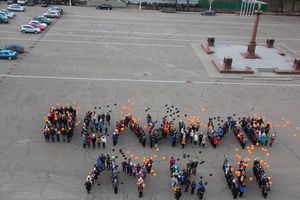 Сегодня над Великими Луками летели шары