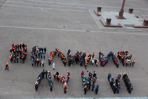 Сегодня над Великими Луками летели шары