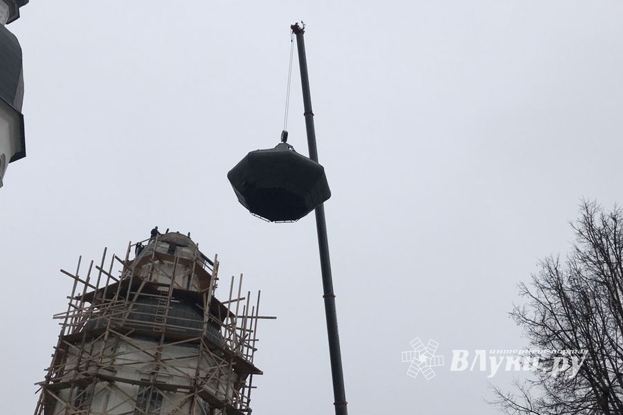 На Свято-Вознесенском соборе  (ФОТО, ВИДЕО)