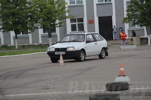 В Невеле состоялся финал по автоспринтслалому