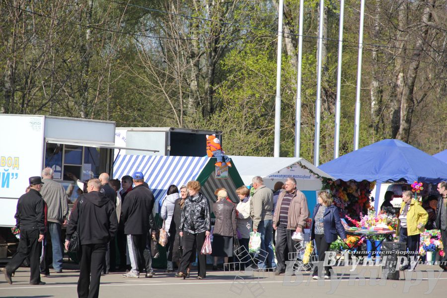 Традиционная весенняя ярмарка прошла в Великих Луках