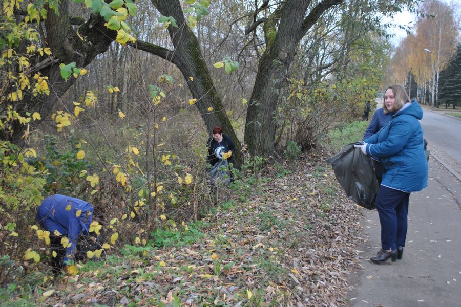 Педагоги лицея №10 провели субботник (ФОТО)