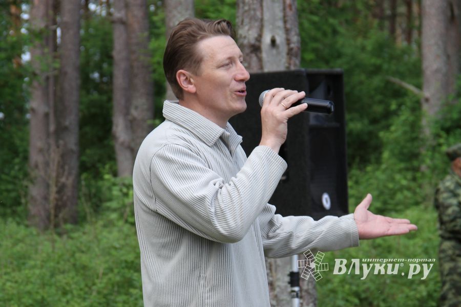 Торжественная церемония закладки Камня Памяти у деревни Каськово