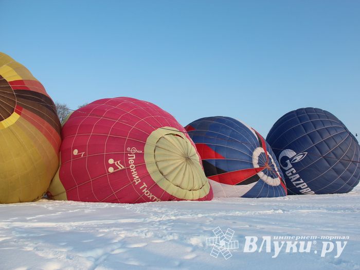 Великолукские пилоты присоединились к Рождественской фиесте «Яблоки на снегу» (ФОТО)
