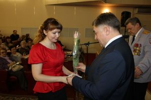 Сегодня в УМВД России по Псковской области прошли праздничные мероприятия, посвящённые Международному женскому дню (фото)