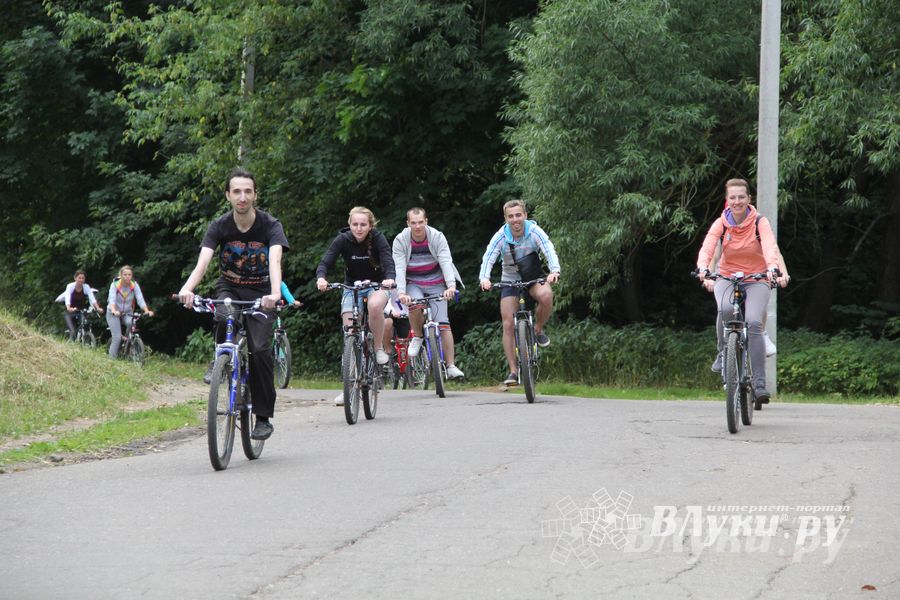 Велопробег в День города (фото)