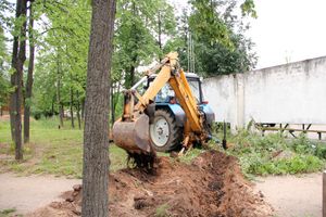 Старый камень в новом сквере (ФОТО)