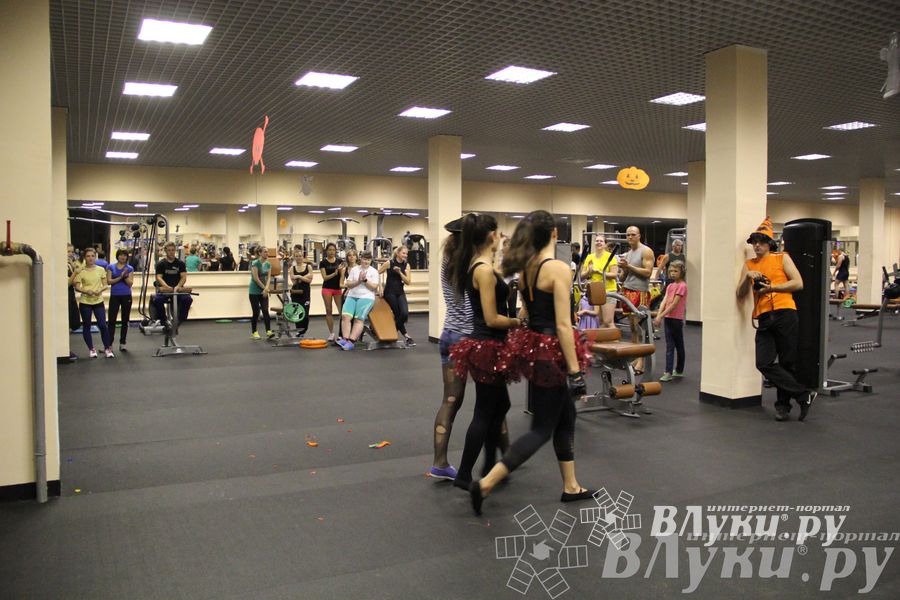 Спортивный Хеллоуин прошел в спортивном клубе «С-фитнес».