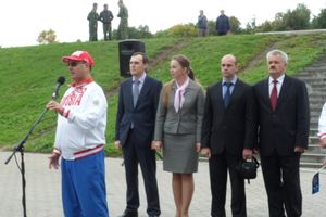 Великие Луки встретили олимпийских чемпионов (ФОТО)