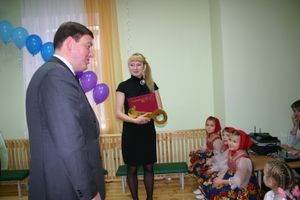 Губернатор области принял участие в торжественной церемонии открытия нового детского сада (ФОТО)