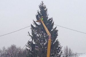 Город готовится к Новому году