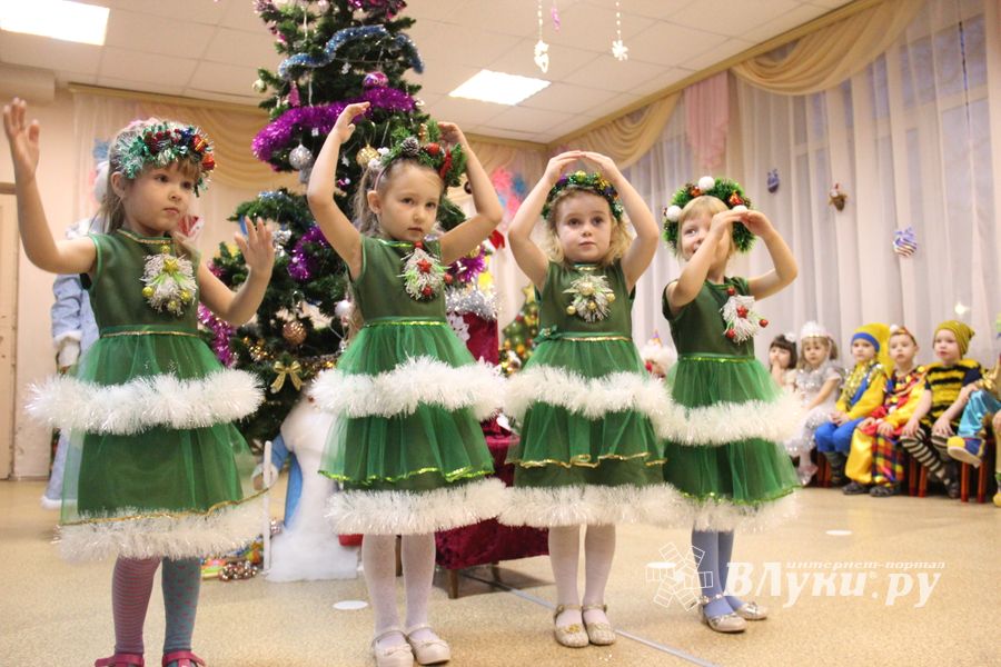 В детских садах Великих Лук проходят новогодние утренники (ФОТО)