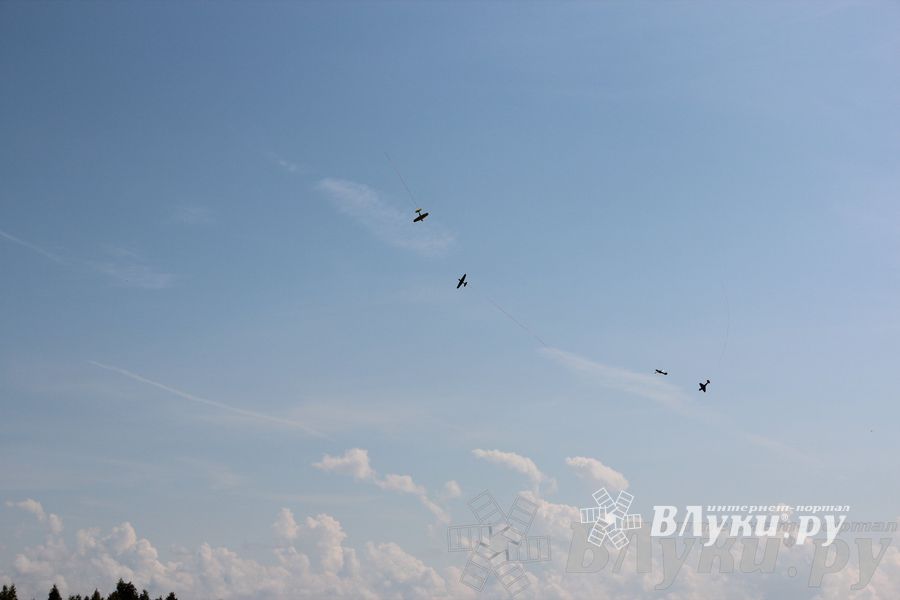 В Великих Луках прошли воздушные бои (фото)