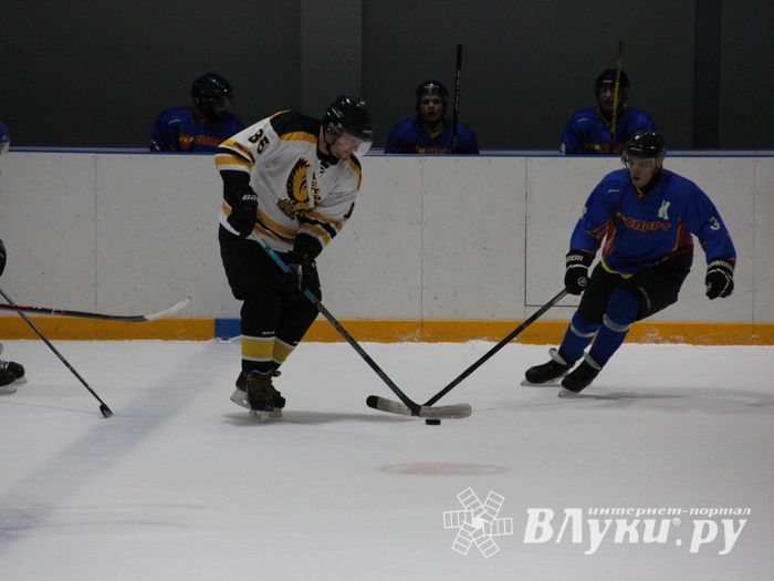 Великолукские хоккеисты одержали победу на домашнем льду (ФОТО)