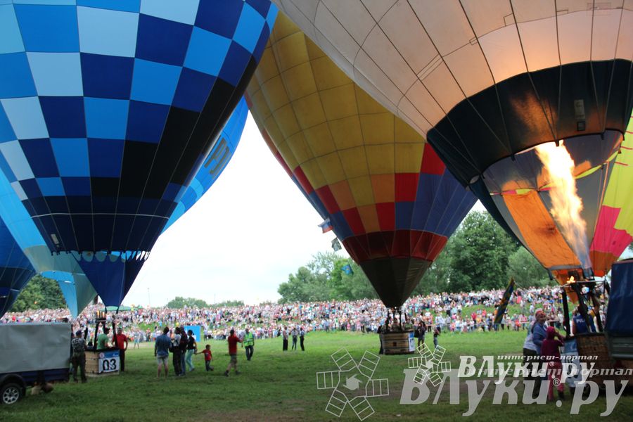 Открытие 18-й Международной встречи воздухоплавателей в Великих Луках (часть 2)