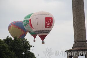 Открытие 18-й Международной встречи воздухоплавателей в Великих Луках (часть 2)
