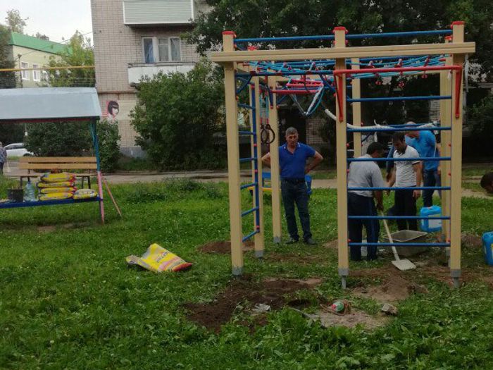 ФОТОФАКТ: В Великих Луках появится новая игровая площадка