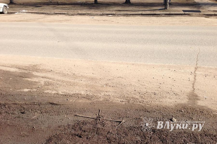 Снег ушел, пыль и грязь вернулись (фото)