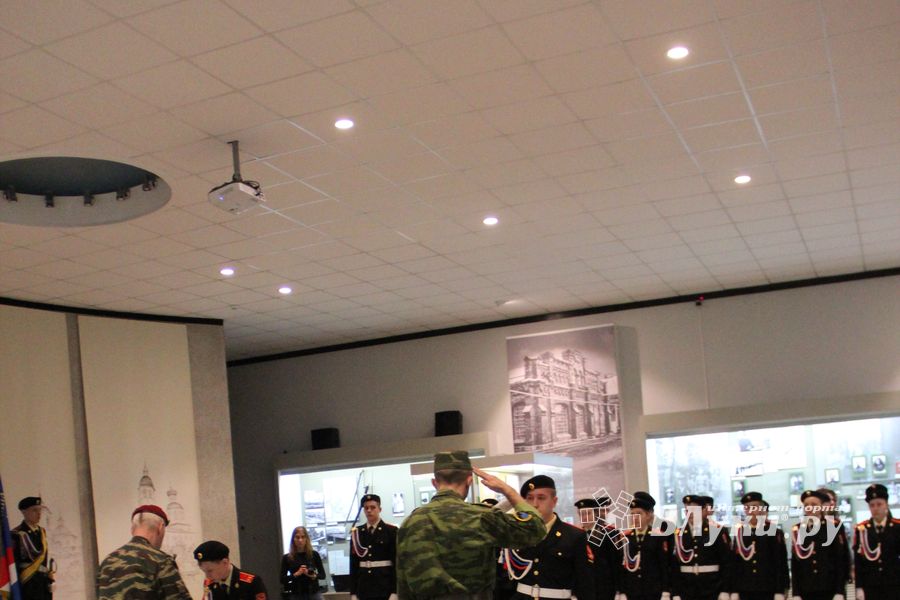 В Краеведческом музее Великих Лук принимали присягу (ФОТО)