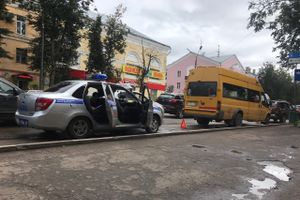 Ещё одно ДТП на пр. Ленина (ФОТО)