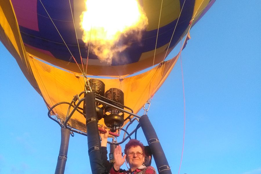 Балонная почта успешно отправлена адресатам