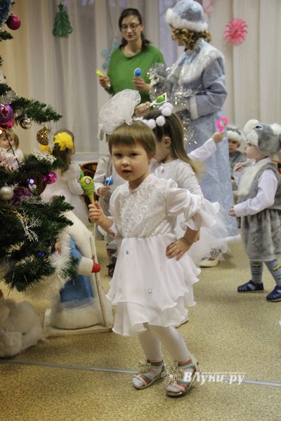 В детских садах Великих Лук полным ходом идут Новогодние утренники