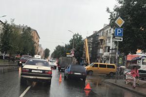 ДТП на проспекте Октябрьском (ФОТО)