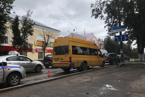 Ещё одно ДТП на пр. Ленина (ФОТО)