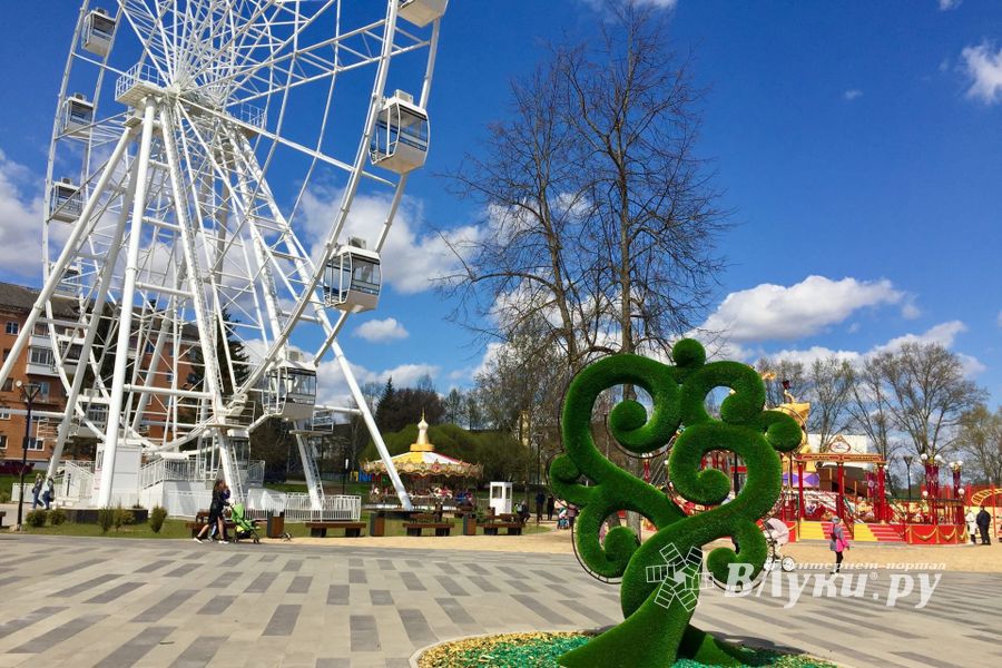 Великолукский городской парк рассказал о новых аттракционах (ФОТО)