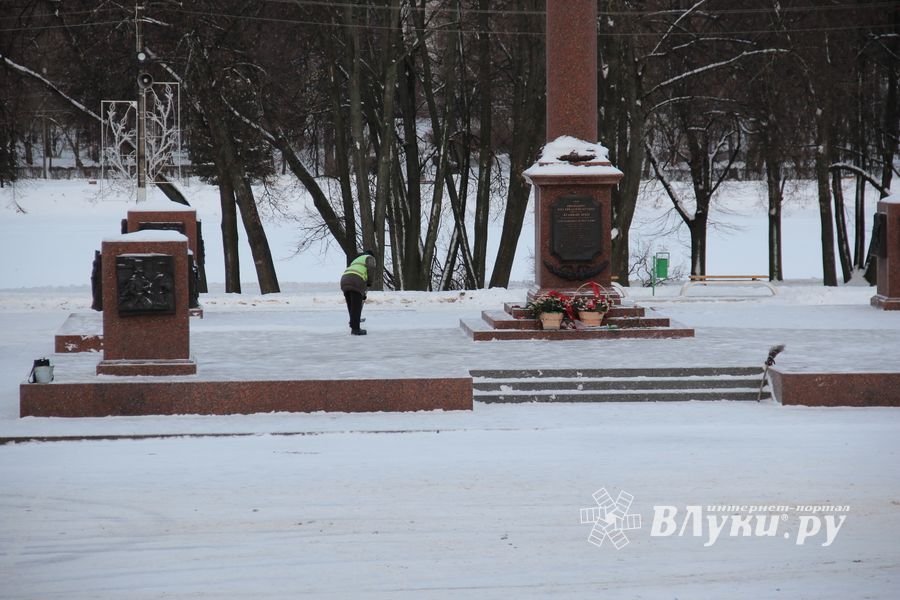 Главная городская ёлка отправилась на свалку (ФОТО)