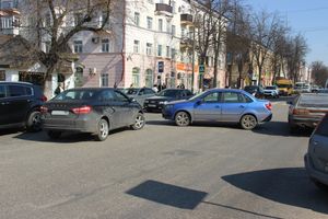 В Великих Луках произошло ДТП (ФОТО)