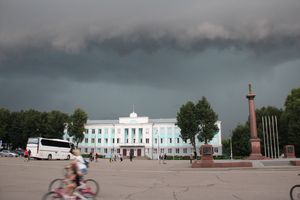 Фотофакт: гроза вместо «кей-граб»